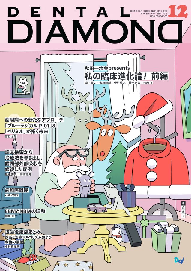 デンタルダイヤモンド　　12冊 デンタルダイヤモンド 2024年12月号