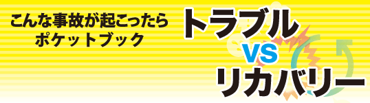 こんな事故が起こったらポケットブック　トラブルVSリカバリー