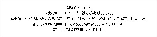 【お詫びと訂正】border=